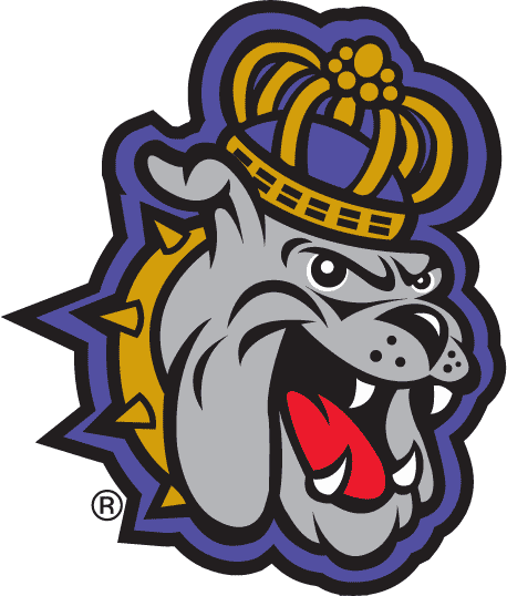 James Madison Dukes 2002-2012 Alternate Logo iron on transfers for T-shirts